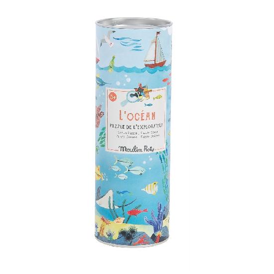 Moulin Roty - L'Explorateur - Puzzle, Ocean - Moulin Roty - littleyoyo.ca