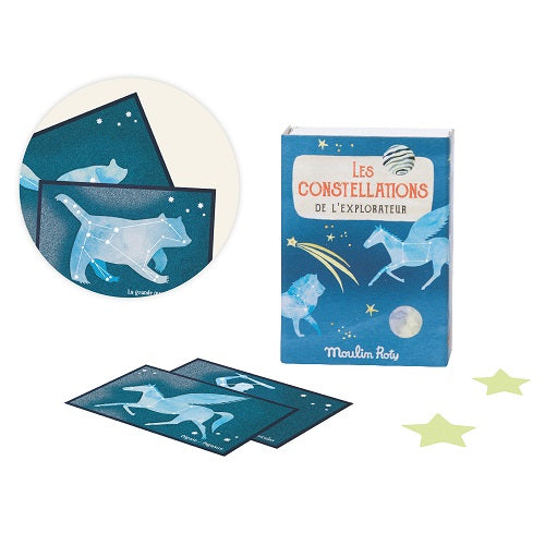 Moulin Roty - L'Explorateur - Glow in the Dark Constellations - Moulin Roty - littleyoyo.ca