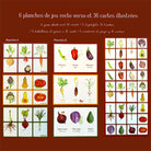 Moulin Roty - Le Jardinier - Vegetable Bingo & Memory Game - Moulin Roty - littleyoyo.ca
