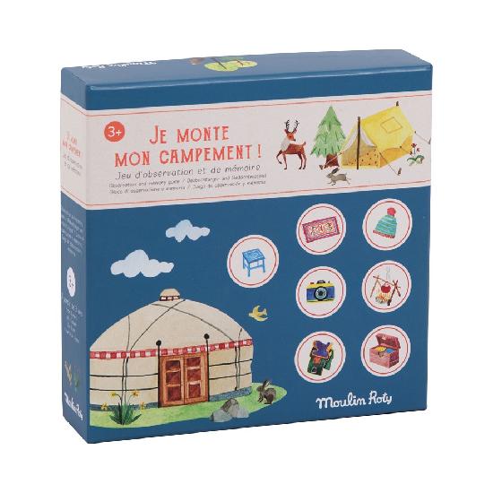 Moulin Roty - L'Explorateur - I Set Up My Camp Memory & Observation Game