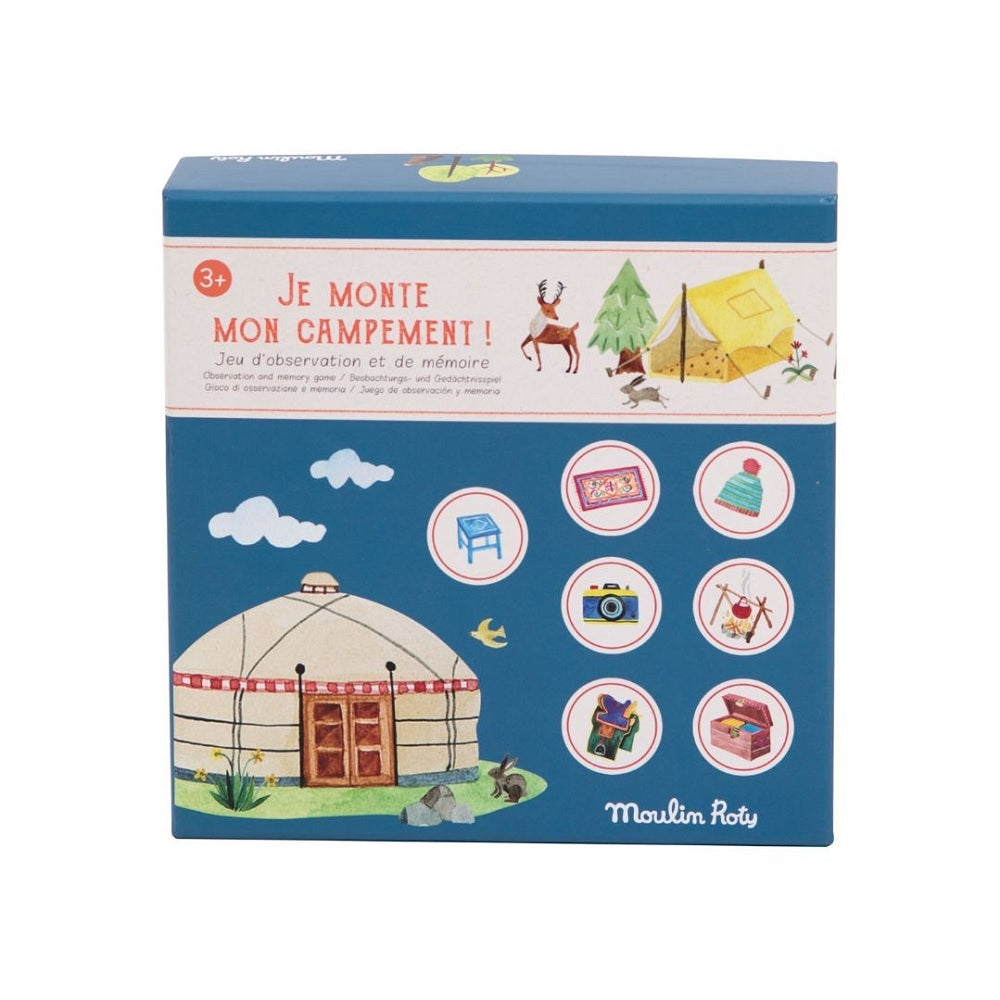 Moulin Roty - L'Explorateur - I Set Up My Camp Memory & Observation Game - Moulin Roty - littleyoyo.ca