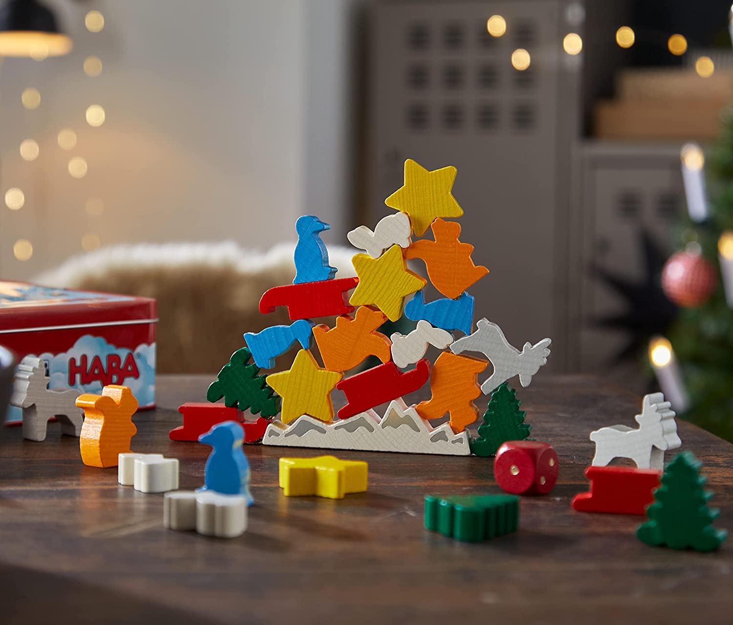 HABA - Animal Upon Animal Christmas - HABA - littleyoyo.ca