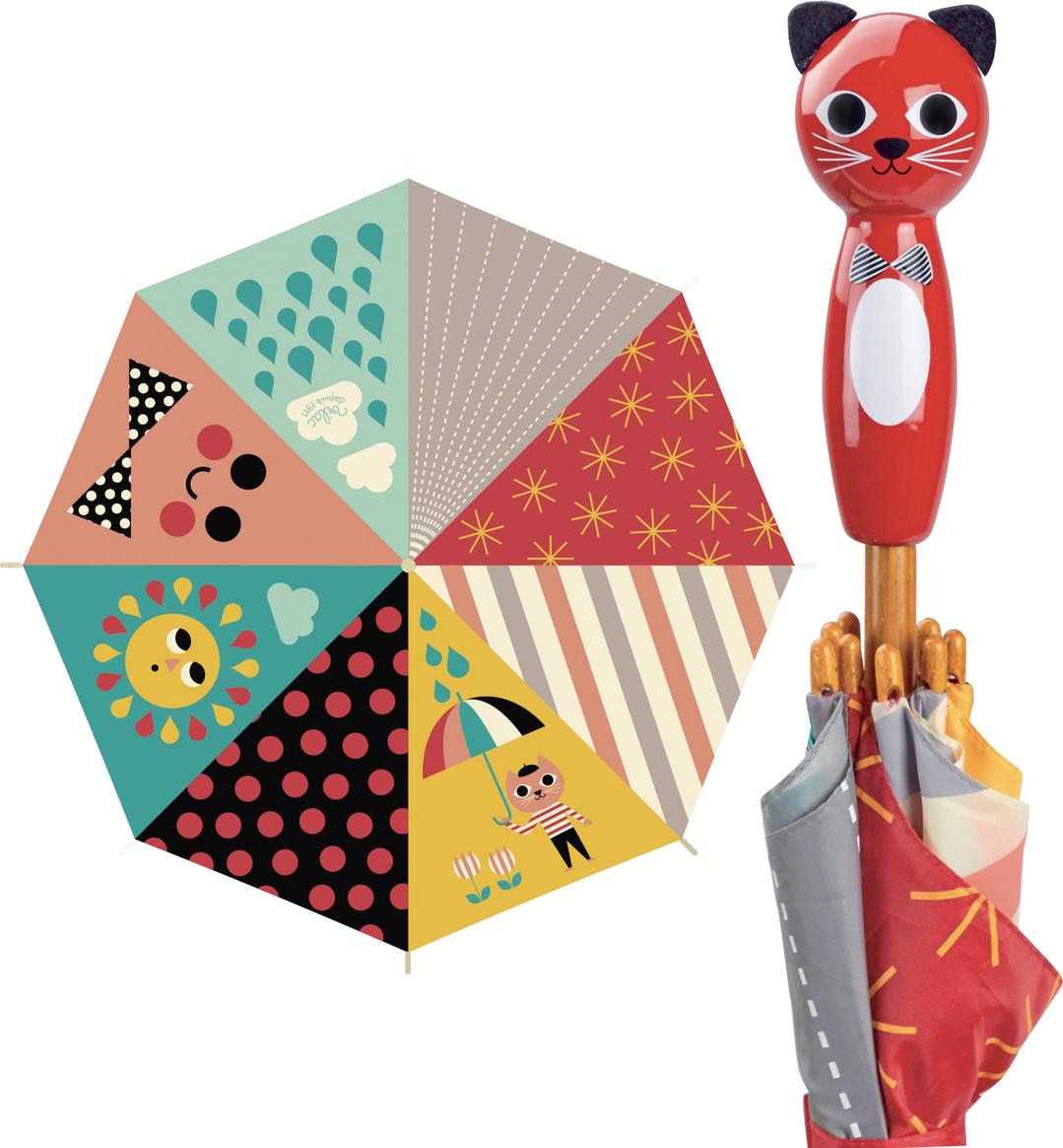 Vilac - Ingela P. Arrhenius - Cat Umbrella - Vilac - littleyoyo.ca