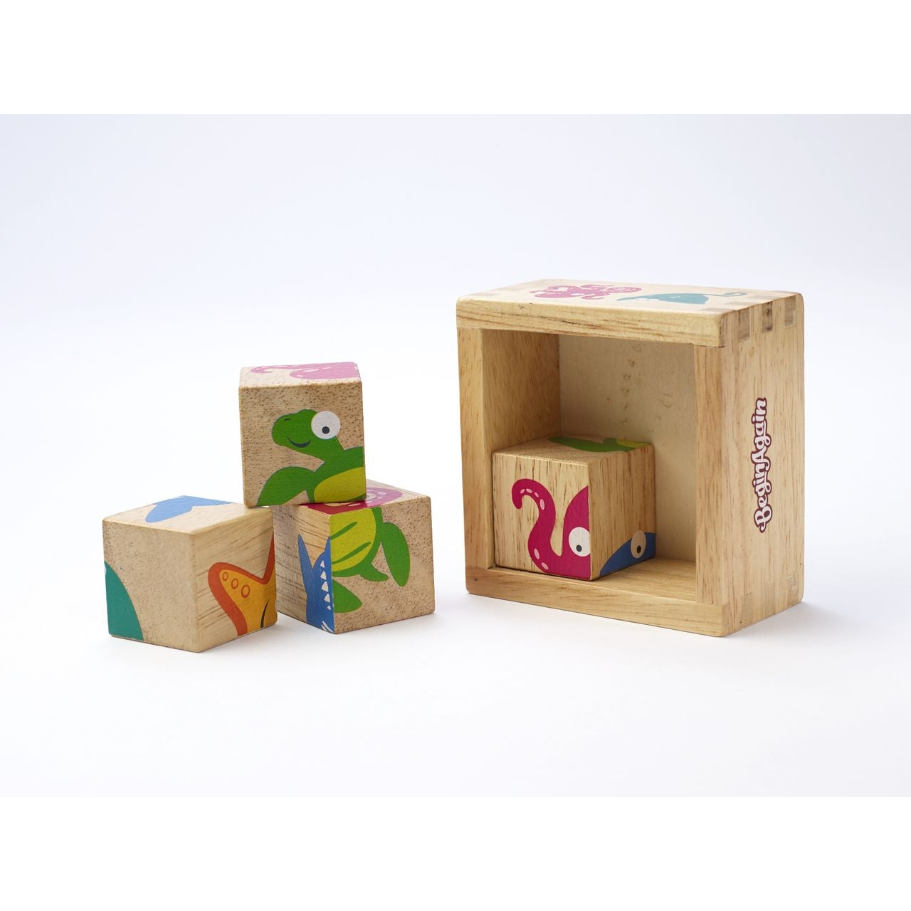 BeginAgain - Buddy Blocks - Beginner Block Puzzle Set - BeginAgain - littleyoyo.ca
