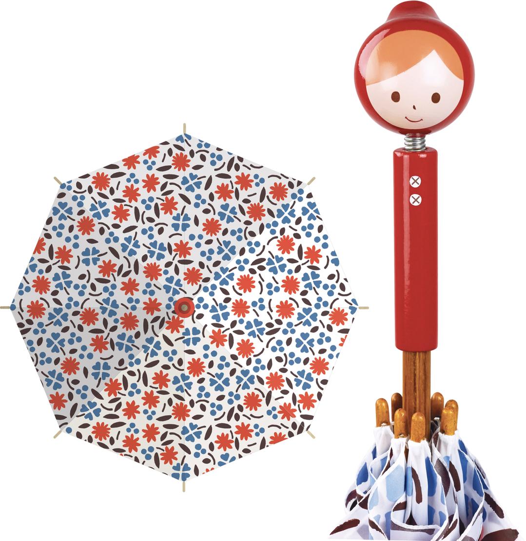 Vilac - Shinzi Katoh - Red Riding Umbrella - Vilac - littleyoyo.ca