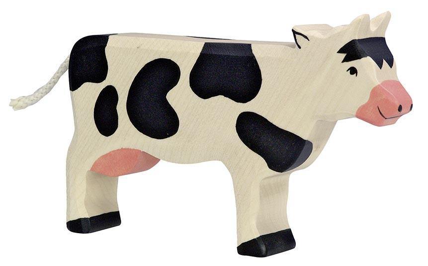 Holztiger - Cow Wooden Figure - Holztiger - littleyoyo.ca