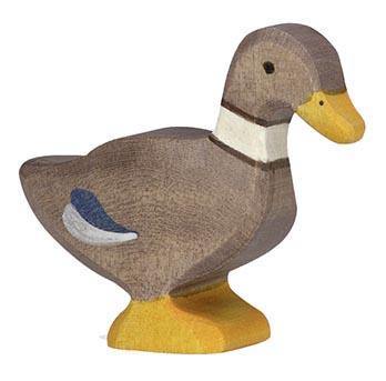 Holztiger - Duck Wooden Figure - Holztiger - littleyoyo.ca