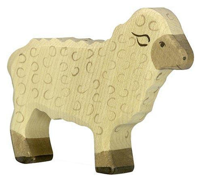 Holztiger - Sheep Wooden Figure - Holztiger - littleyoyo.ca