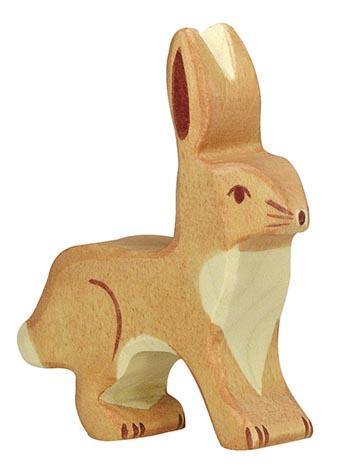 Holztiger - Hare Wooden Figure - Holztiger - littleyoyo.ca