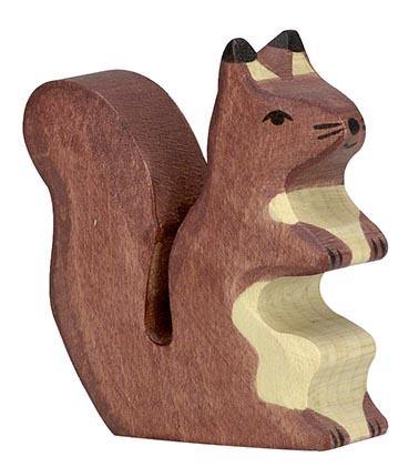 Holztiger - Squirrel Wooden Figure - Holztiger - littleyoyo.ca