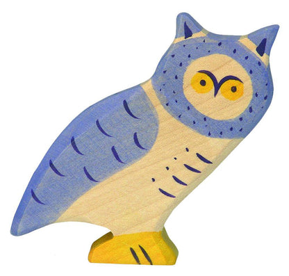 Holztiger - Owl Wooden Figure - Holztiger - littleyoyo.ca