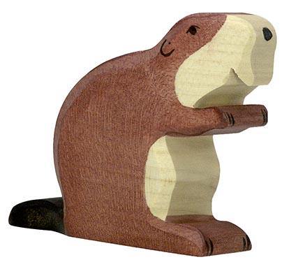 Holztiger - Beaver Wooden Figure - Holztiger - littleyoyo.ca