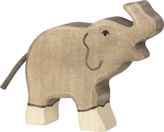 Holztiger - Elephant Small Wooden Figure - Holztiger - littleyoyo.ca