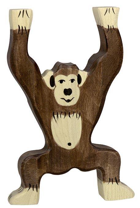 Holztiger - Chimpanzee Wooden Figure - Holztiger - littleyoyo.ca