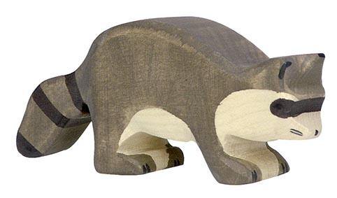 Holztiger - Racoon Wooden Figure - Holztiger - littleyoyo.ca