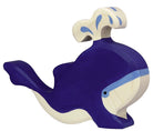 Holztiger - Blue Whale Wooden Figure - Holztiger - littleyoyo.ca