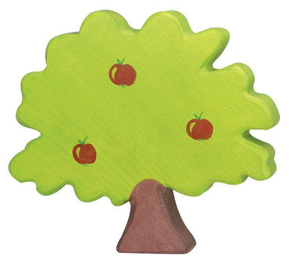 Holztiger - Apple Tree Wooden Figure - Holztiger - littleyoyo.ca