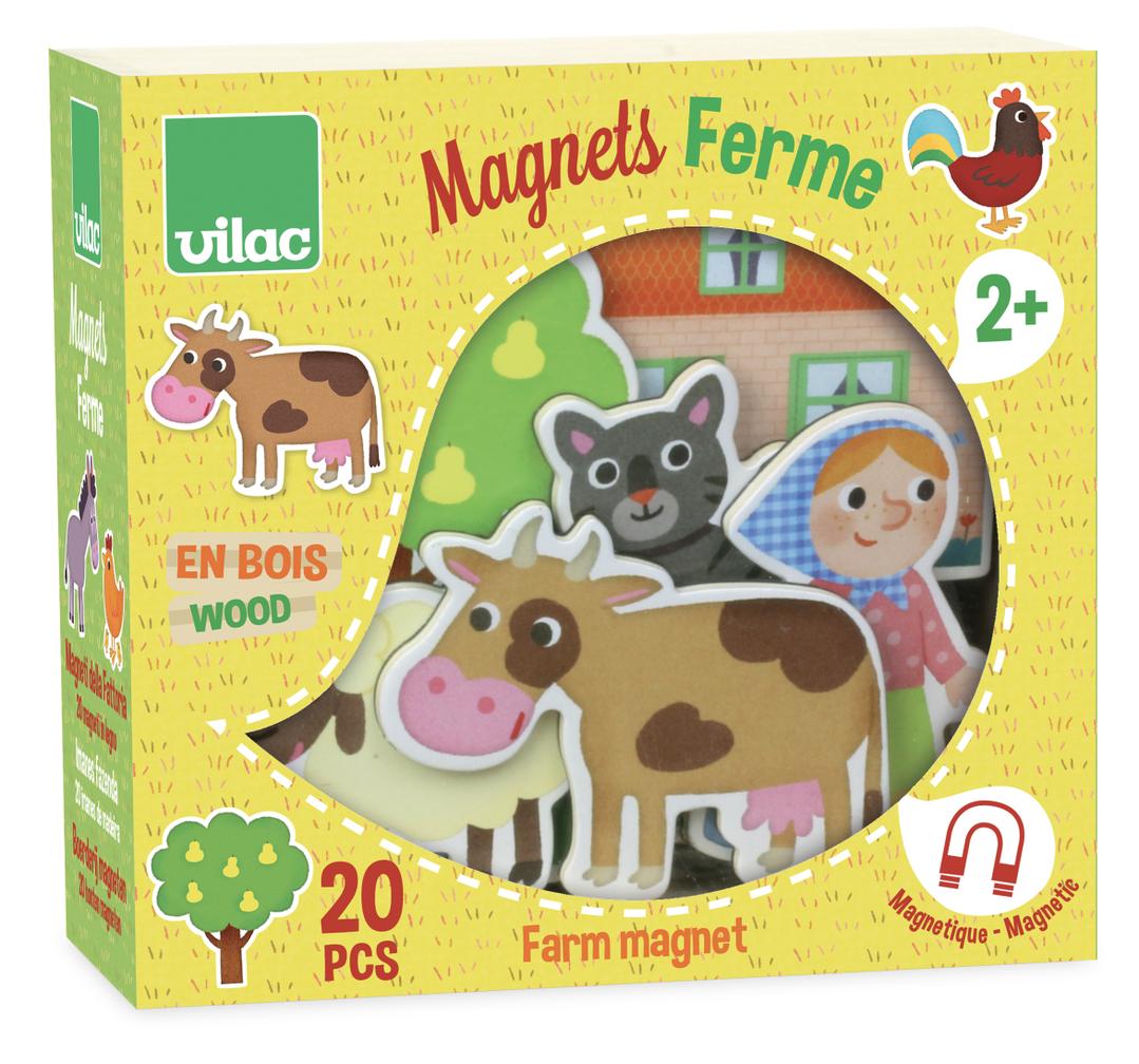 Vilac - Magnets Farm - Vilac - littleyoyo.ca