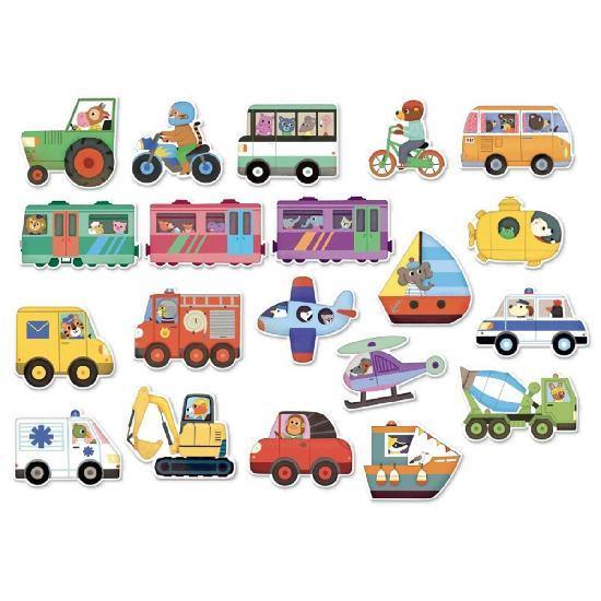 Vilac - Magnets Transport - Vilac - littleyoyo.ca