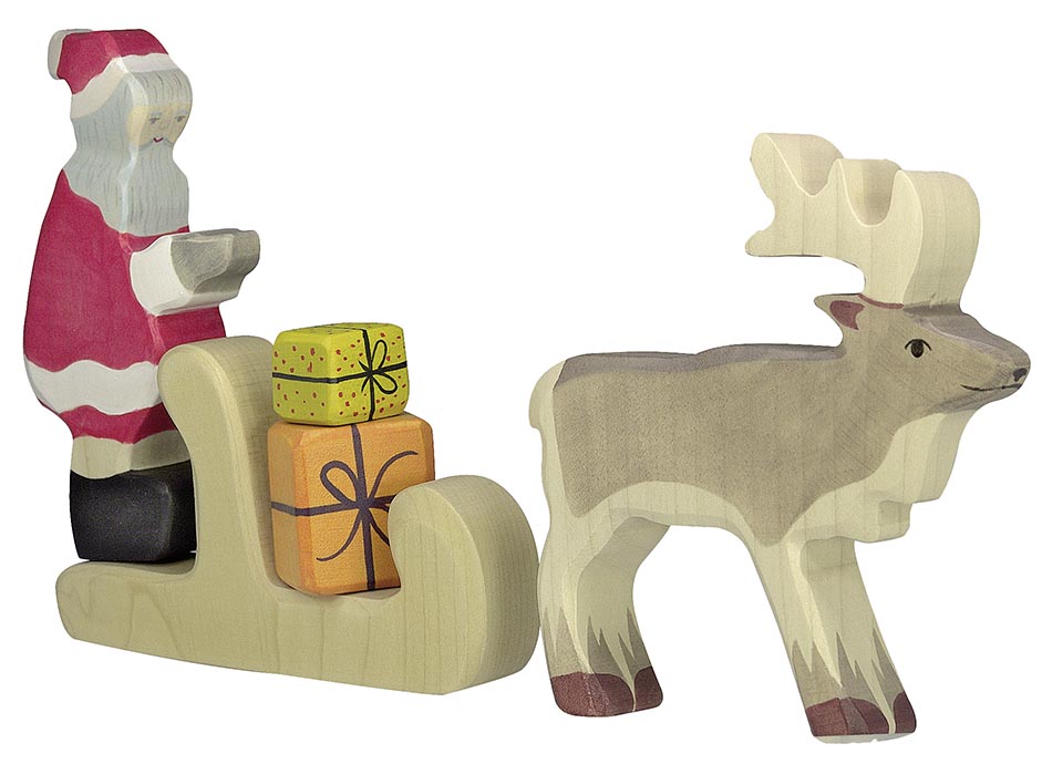 Holztiger -  Reindeer Wooden Figure