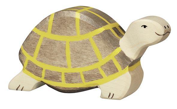 Holztiger - Tortoise Wooden Figure - Holztiger - littleyoyo.ca