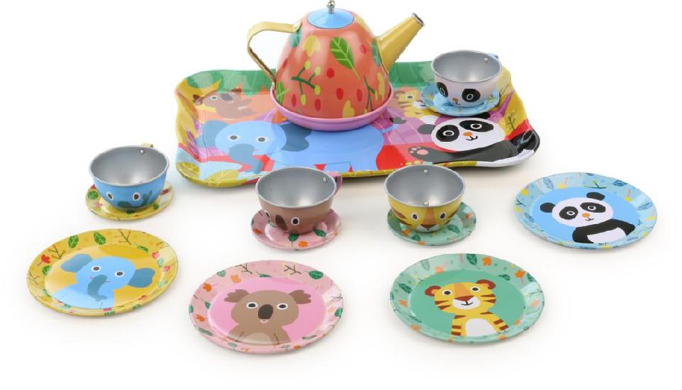 Vilac - Tea Set - Jungle - Vilac - littleyoyo.ca