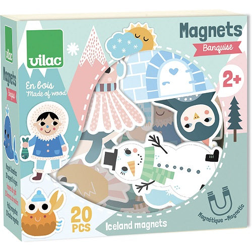 Vilac - Magnets Iceland - Vilac - littleyoyo.ca