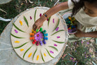 Grapat - Wood Mandala Rainbow Mushrooms - Grapat - littleyoyo.ca