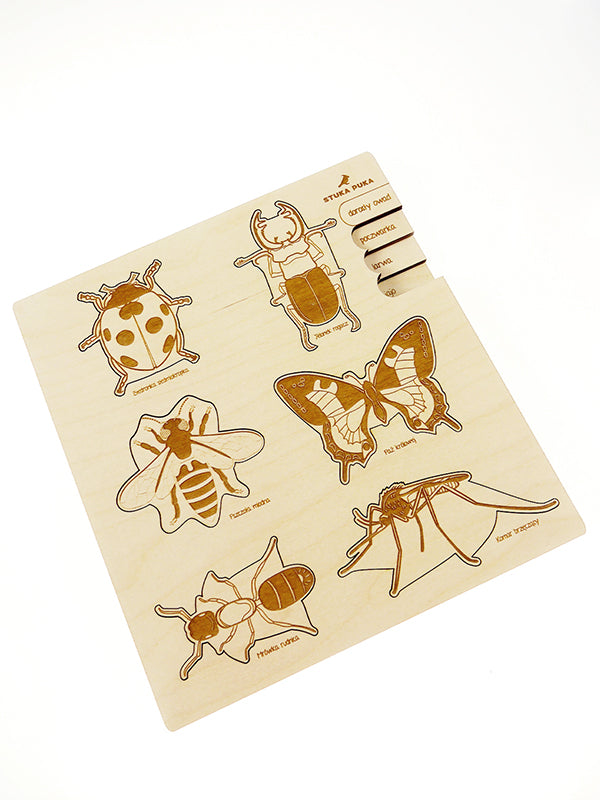 Stuka Puka - Bug's Life Wooden Puzzle - Stuka Puka - littleyoyo.ca