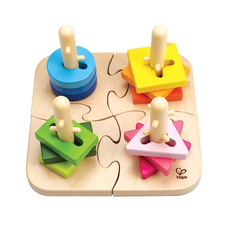 Hape - Creative Peg Puzzle - Hape - littleyoyo.ca