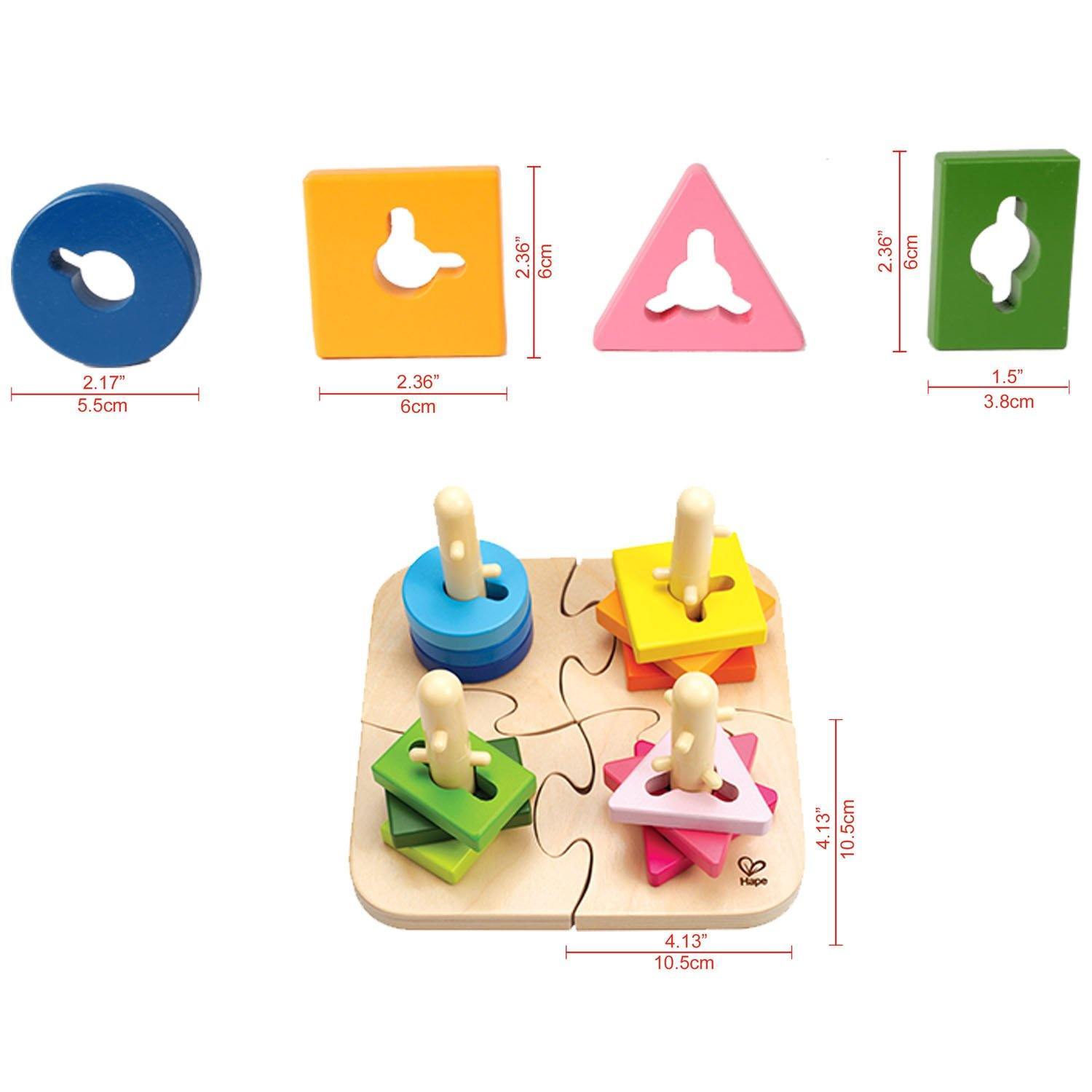 Hape - Creative Peg Puzzle - Hape - littleyoyo.ca