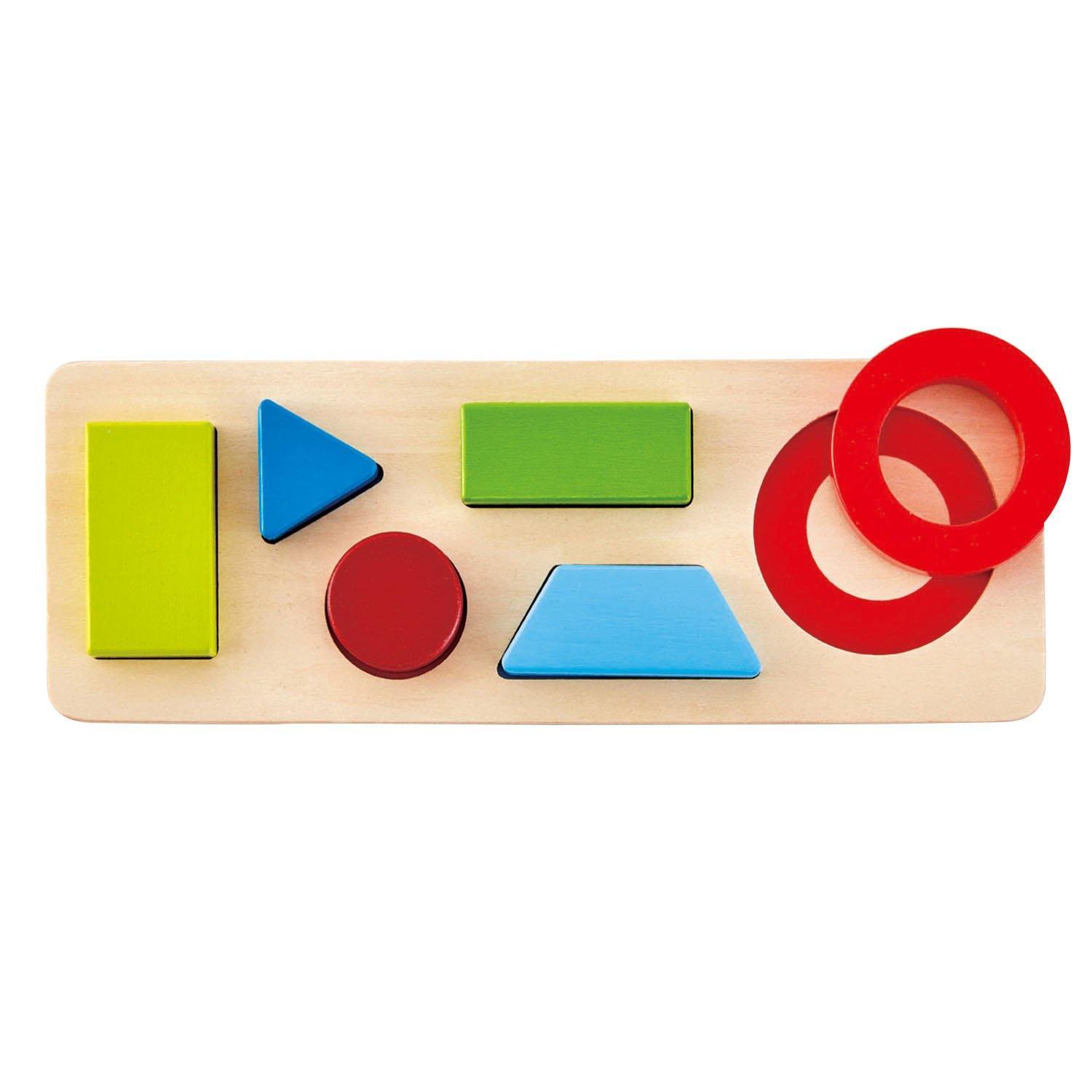 Hape - Geometry Puzzle - Hape - littleyoyo.ca