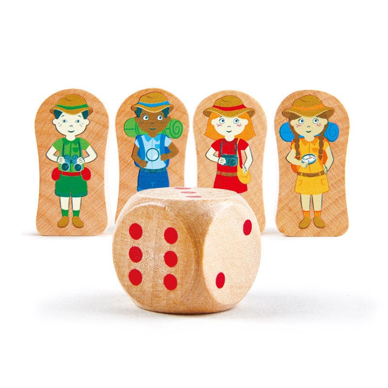 Hape - 2-in-1 World Tour Puzzle & Game - Hape - littleyoyo.ca