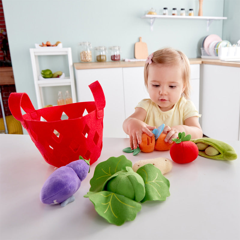 Hape - Toddler Vegetable Basket - Hape - littleyoyo.ca