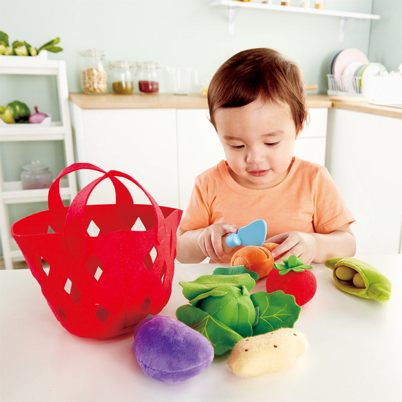 Hape - Toddler Vegetable Basket - Hape - littleyoyo.ca