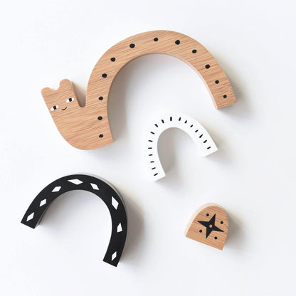 Wee Gallery - Bamboo Nesting Snail - Wee Gallery - littleyoyo.ca