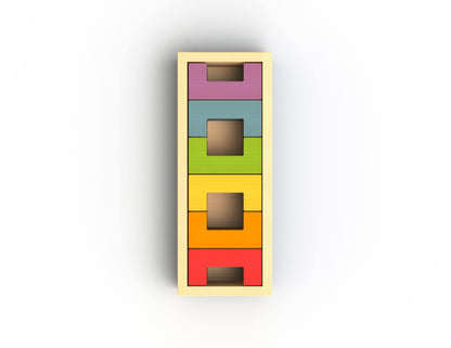 BeginAgain - U Build It Blocks - 12 piece set - BeginAgain - littleyoyo.ca