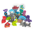 BeginAgain - Ocean A to Z Puzzle and Playset - BeginAgain - littleyoyo.ca