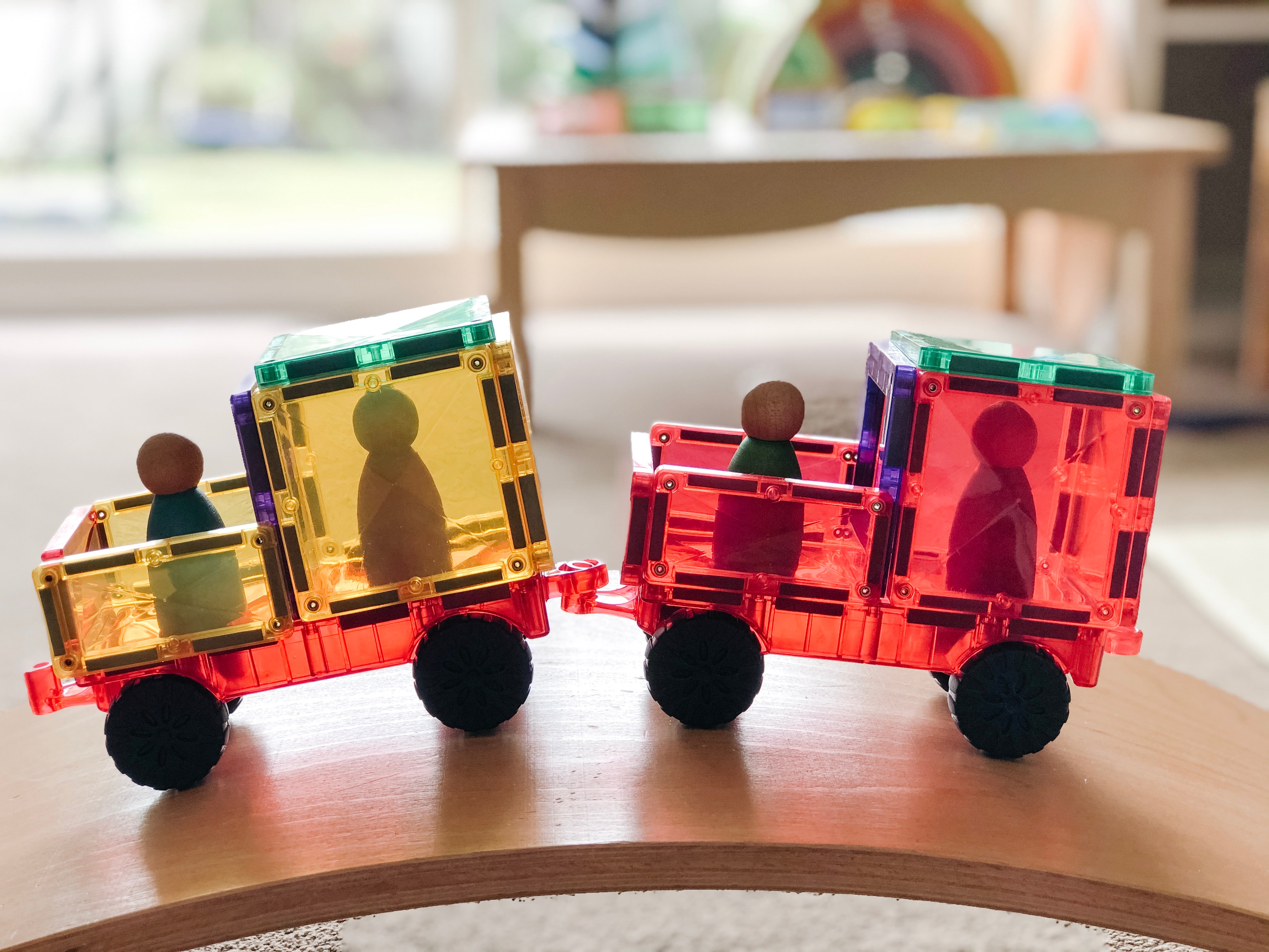 Connetix - Rainbow Motion Pack - 24 Piece Magnetic Tiles - Connetix - littleyoyo.ca