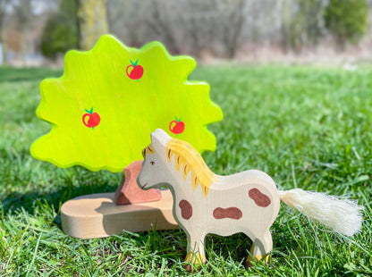 Holztiger - Pony Wooden Figure - Holztiger - littleyoyo.ca