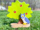 Holztiger - Owl Wooden Figure - Holztiger - littleyoyo.ca