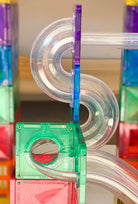 Connetix - Rainbow Ball Run Pack - 92 Piece Magnetic Tiles - Connetix - littleyoyo.ca
