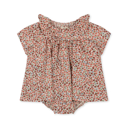 Konges Slojd - Organic Cotton Bitsy Romper -  Flor De Amor