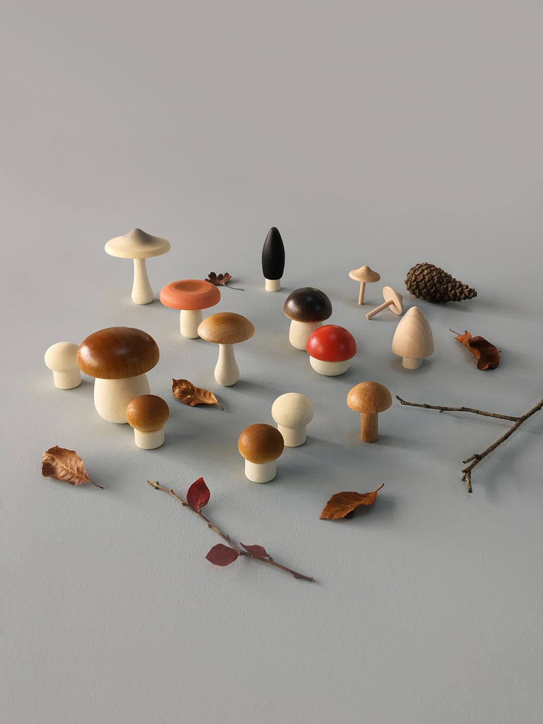Moon Picnic - Forest Mushrooms Basket - Moon Picnic - littleyoyo.ca