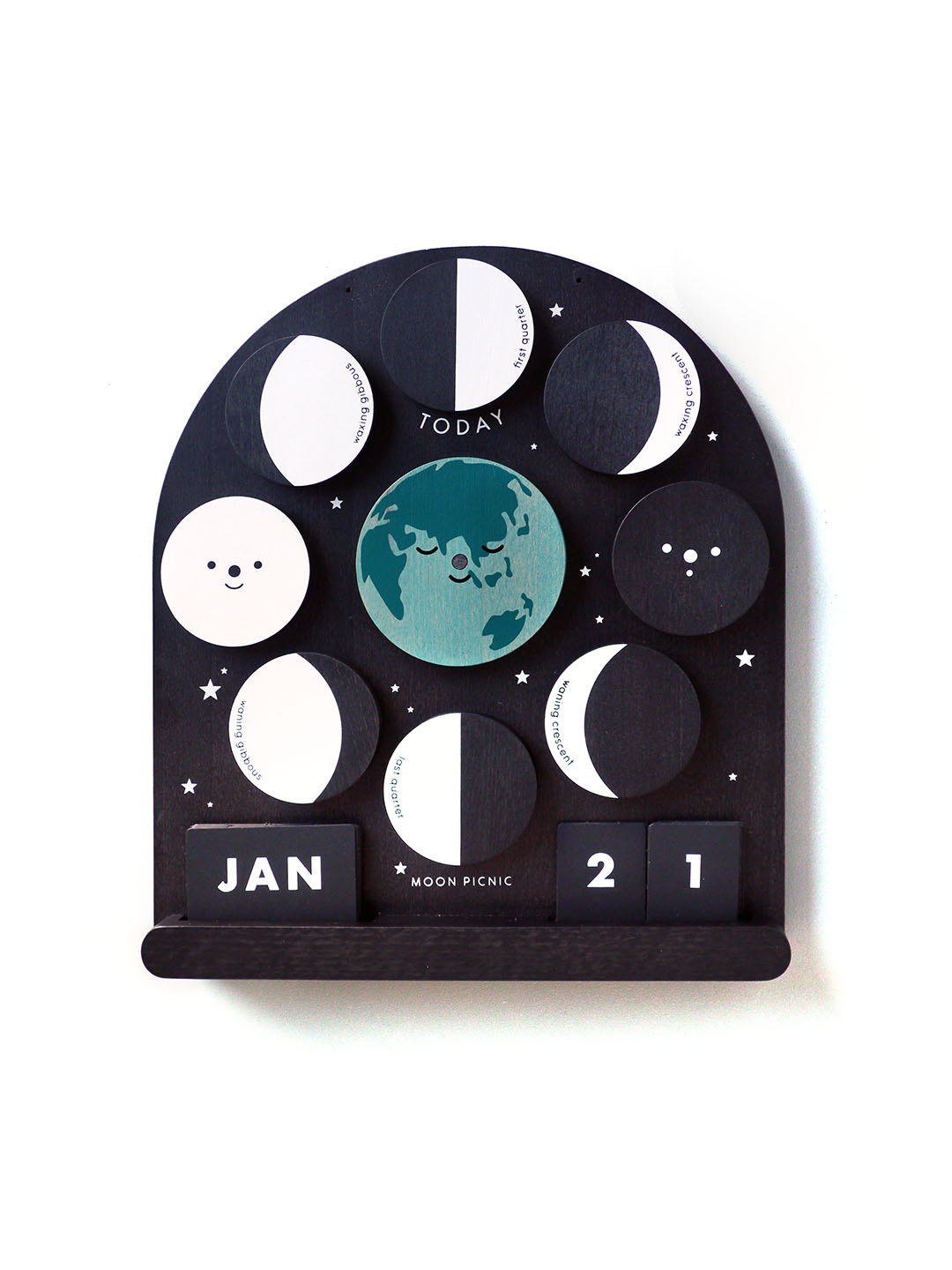 Moon Picnic - Me & The Moon - Moon Phase Calendar - Moon Picnic - littleyoyo.ca