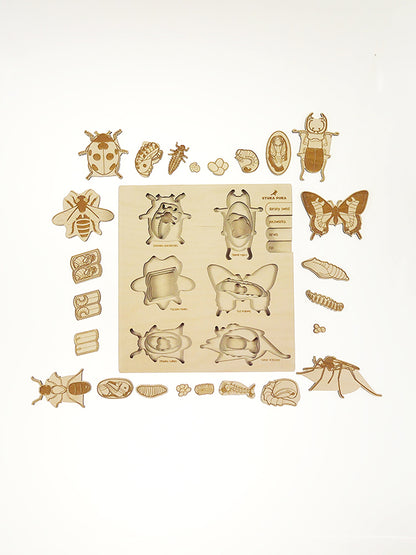 Stuka Puka - Bug's Life Wooden Puzzle
