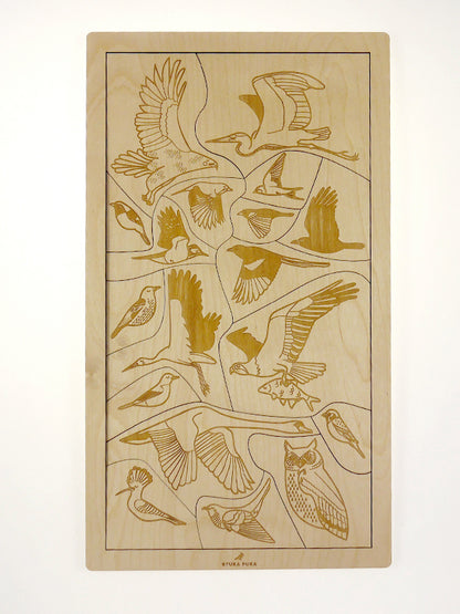 Stuka Puka - Early Birds Wooden Puzzle