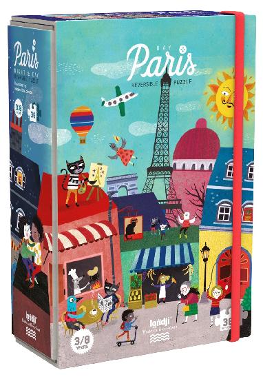 Londji - Night & Day in Paris - Puzzle - Londji - littleyoyo.ca