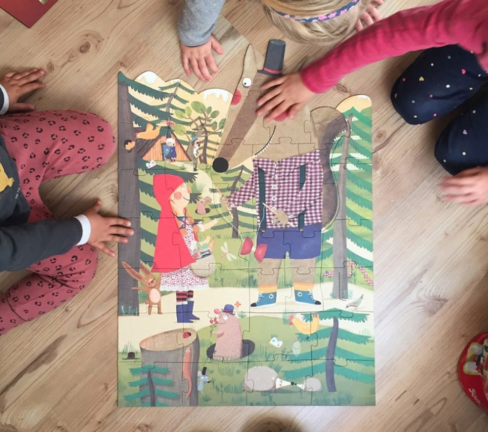 Londji - My Little Red - Puzzle - Londji - littleyoyo.ca