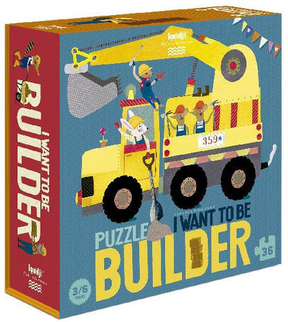 Londji - I Want to be a Builder - Puzzle